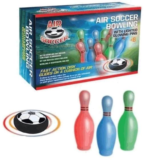 Imagem de Jogo de Boliche Kit com Disco Flutuante e Pinos Iluminados