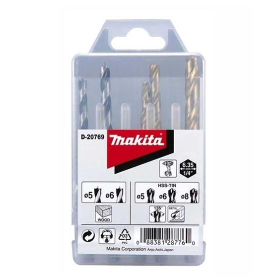 Imagem de Jogo De Broca Haste Hexagonal 1/4 - D-20769 - Makita