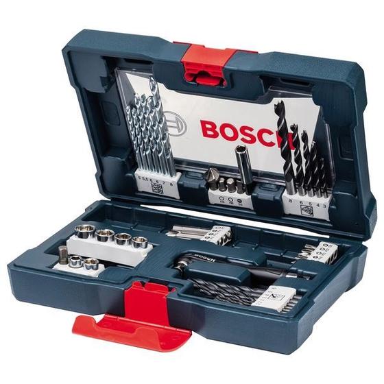 Imagem de Jogo De Brocas Bits E Soquetes Bosch V-line 41 Peças Bosch