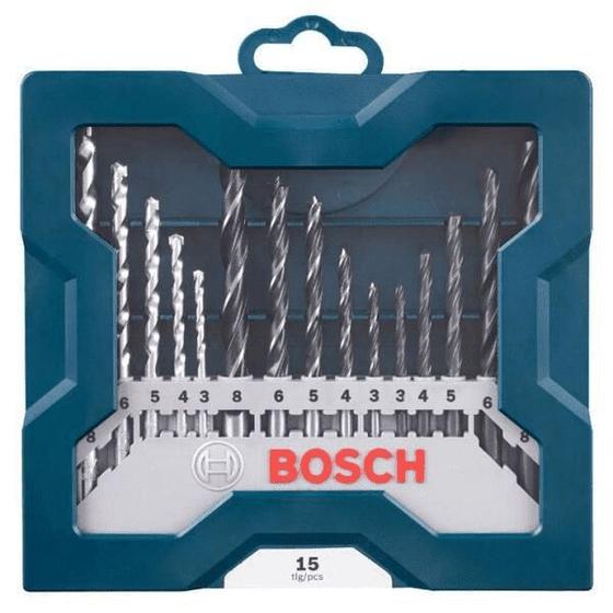 Imagem de Jogo de Brocas Bosch Mini X-Line - 15 peças