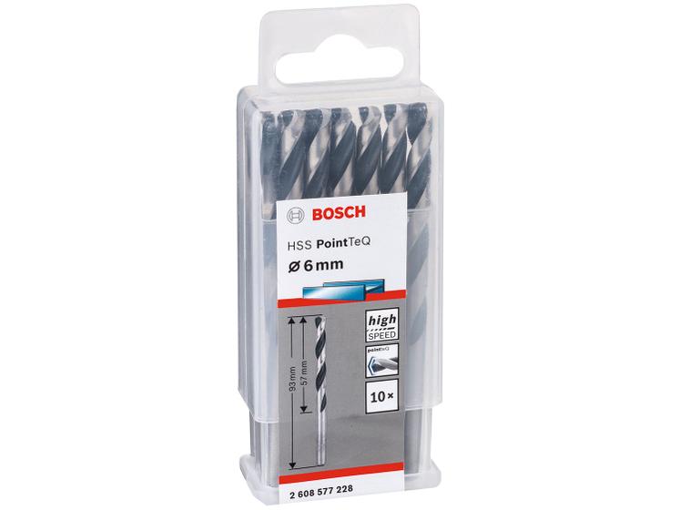 Bosch HSS Twist Pointteq Veloce Trapano Punta 10mm