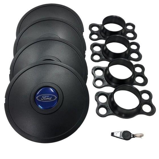Jogo de Calotas de Centro Miollo para Ford Ka Aro 13 1996/2008 Estilo Tradicional Menor preço em Jogo de Calotas de Centro Miollo para Ford Ka Aro 13 1996/2008 Estilo Tradicional