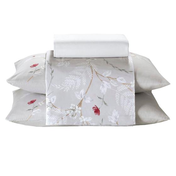 Jogo de Cama Casal Döhler Caterina 180 fios Menor preço em Jogo de Cama Casal Döhler Caterina 180 fios