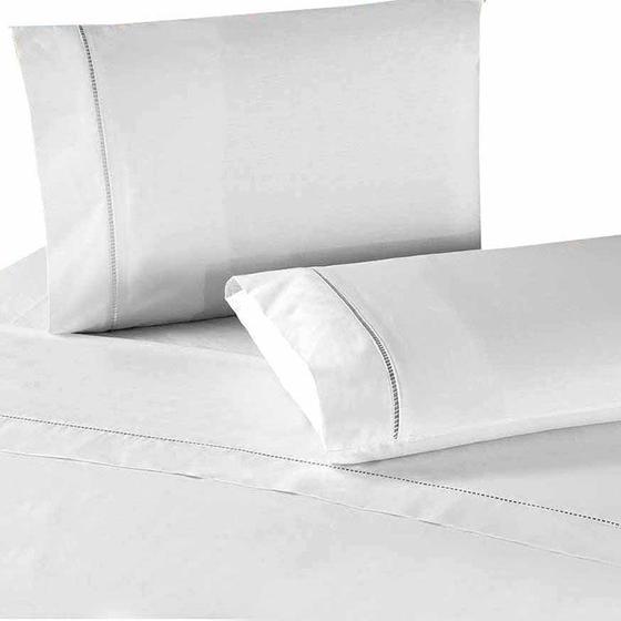 Jogo De Cama Classic Queen 3pçs Percal 400 Fios Menor preço em Jogo De Cama Classic Queen 3pçs Percal 400 Fios
