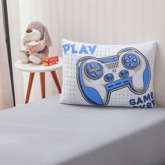 Imagem de Jogo de Cama Kids Solteiro Infantil Malha 88x188x25cm