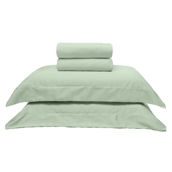 Imagem de Jogo de cama king 400 fios  elegance - verde 136007