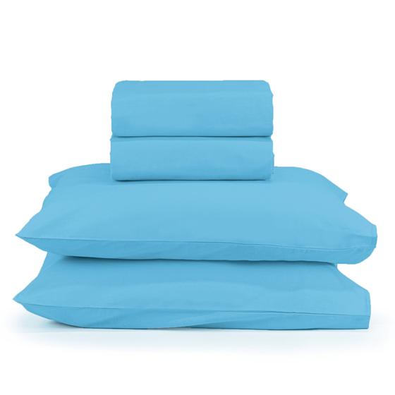 Imagem de Jogo de  cama king casual  color - azul 164520