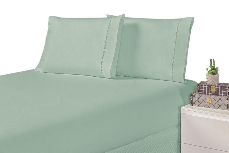 Imagem de Jogo De Cama Laura Casal Verde Tiffany