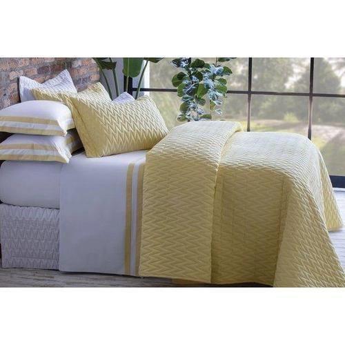 Imagem de Jogo De Cama Queen Double Amarelo Sultan Naturalle Fashion