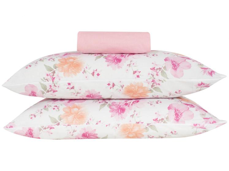 Jogo de Cama Queen Santista 100% Algodão Menor preço em Jogo de Cama Queen Santista 100% Algodão