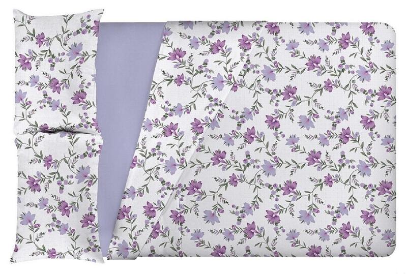 Imagem de Jogo De Cama Queen Size 130 Fios Fiori - Valentina(7625-1)