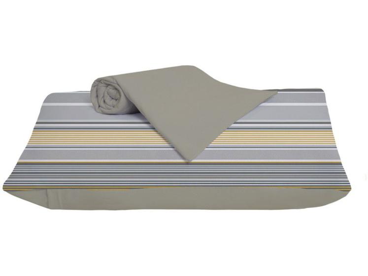 Jogo de Cama Solteiro 100% Algodão Slim Rolinho Stripe 2 Peças Menor preço em Jogo de Cama Solteiro 100% Algodão Slim Rolinho Stripe 2 Peças