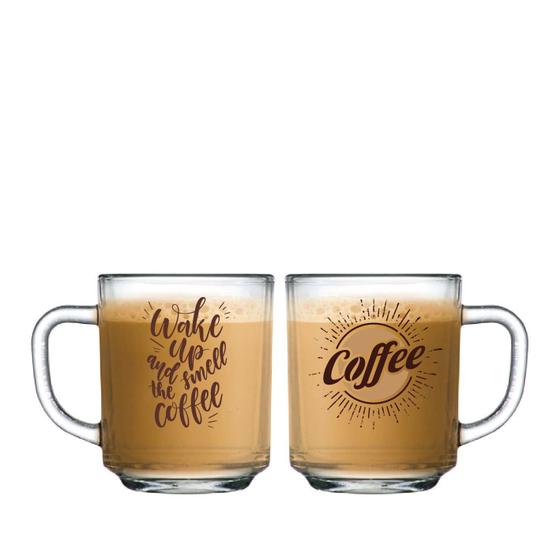 Imagem de Jogo de Caneca de Cafe Wake Up 245ml 2 Pcs