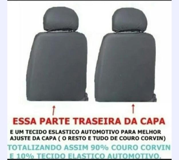 Imagem de jogo de capa automotivo em couro  para Ford Ka 2003