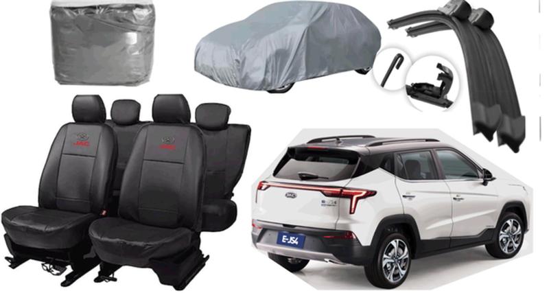 Imagem de Jogo de capa Jac e-JS4 2021 a 2024 + limpador eficiente