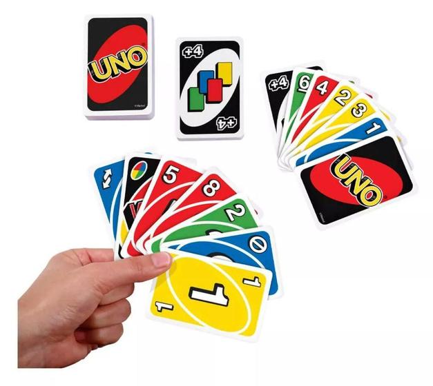 Imagem de Jogo de Cartas Baralho Uno Mattel