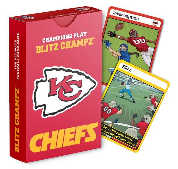 Imagem de Jogo de cartas Blitz Champz Kansas City Chiefs Football 7+ Years