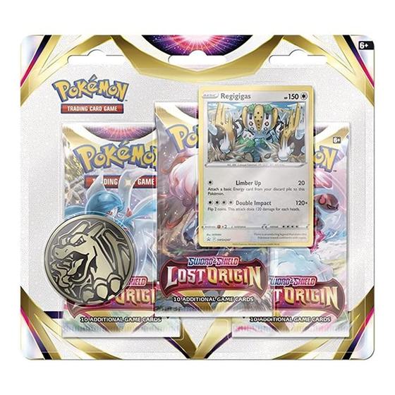 Imagem de Jogo de cartas colecionáveis Pokémon 3 Pack Blister Sword Shield