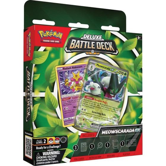 Imagem de Jogo de cartas colecionáveis Pokemon Meowscarada/Quaquaval ex Deck