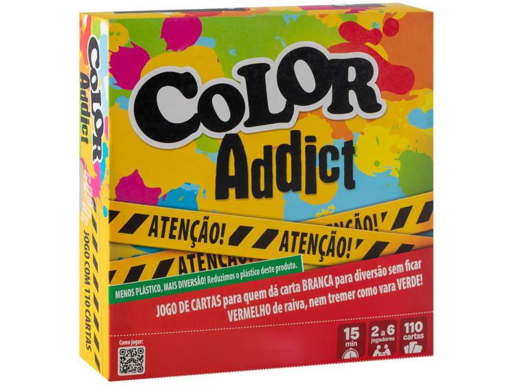 Imagem de Jogo de Cartas Color Addict Copag 110 Cartas