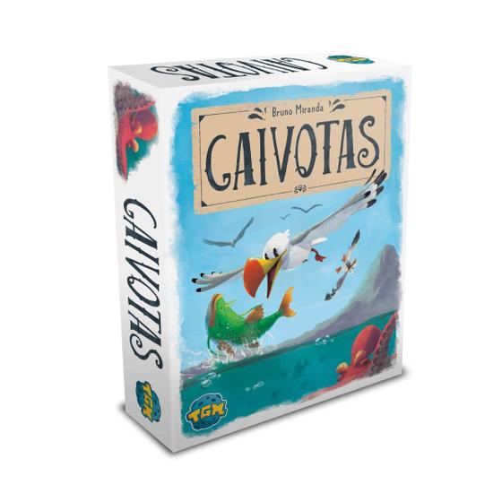 Imagem de Jogo De Cartas Competitivo Pesca Card Games Gaivotas - Tgm