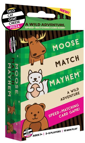 Imagem de Jogo de Cartas Dolphin Hat Games Moose Match Mayhem - Para Crianças a partir de 7 anos