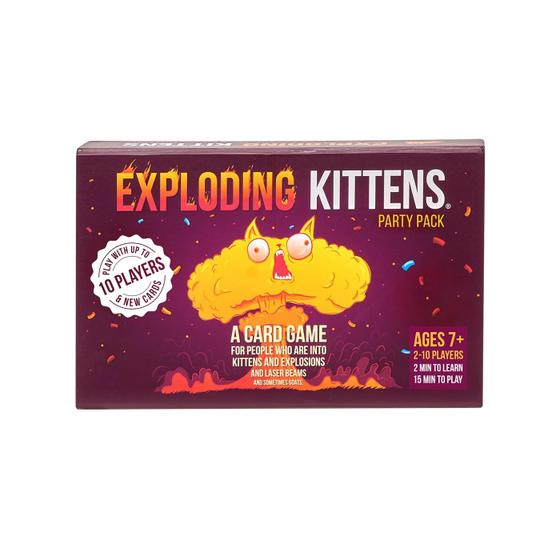 Imagem de Jogo de Cartas Exploding Kittens Party Pack - Família (7+ anos)
