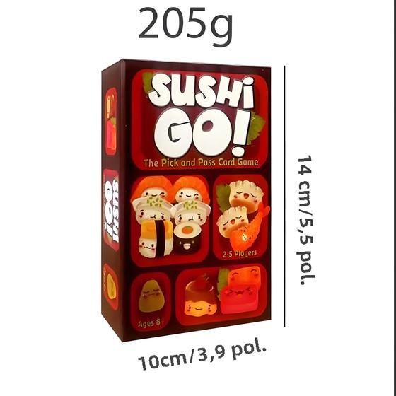 Imagem de Jogo de Cartas Family Gathering - Sushi Go - Divertido para Reuniões Familiares