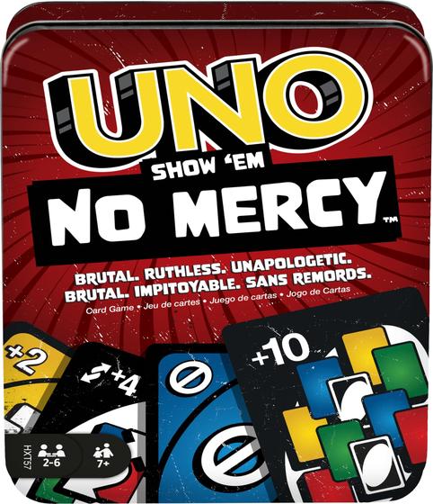 Imagem de Jogo de cartas Mattel Games UNO Show 'em No Mercy com cartas extras