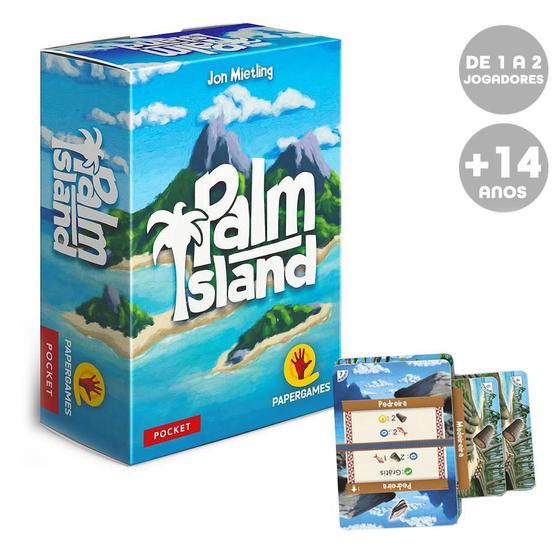 Imagem de Jogo de Cartas Palm Island Português PaperGames