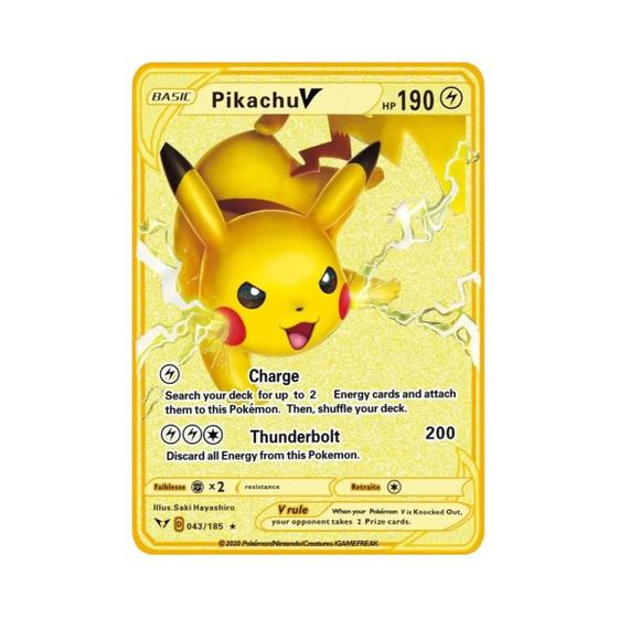 Imagem de Jogo De Cartas Pokémon Kawaii Batalha Inglês Japonês Pikachu Charizard Mewtwo Charmander Eevee