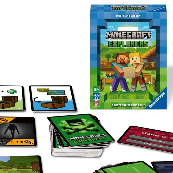 Imagem de Jogo de Cartas Ravensburger Minecraft Explorers 21580 Age 8+