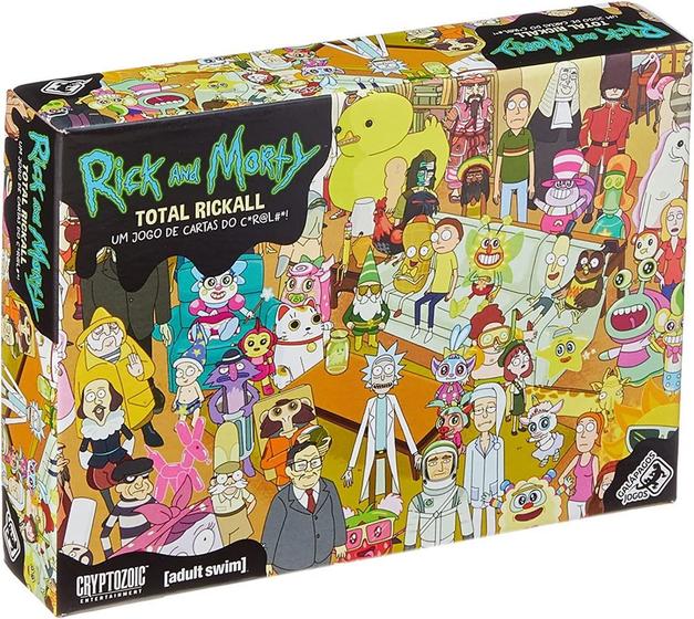 Imagem de Jogo de Cartas Rick e Morty Total Rickall - Galapago Jogos