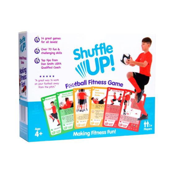 Imagem de Jogo de Cartas Shuffle Up Futebol - 70+ Habilidades para Crianças (4+)