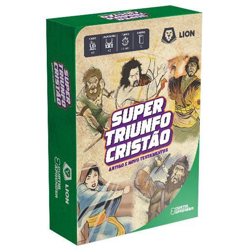 Jogo de Cartas Super Triunfo Cristão (AT e NT) + Livreto Versículos para Aprender Menor preço em Jogo de Cartas Super Triunfo Cristão (AT e NT) + Livreto Versículos para Aprender