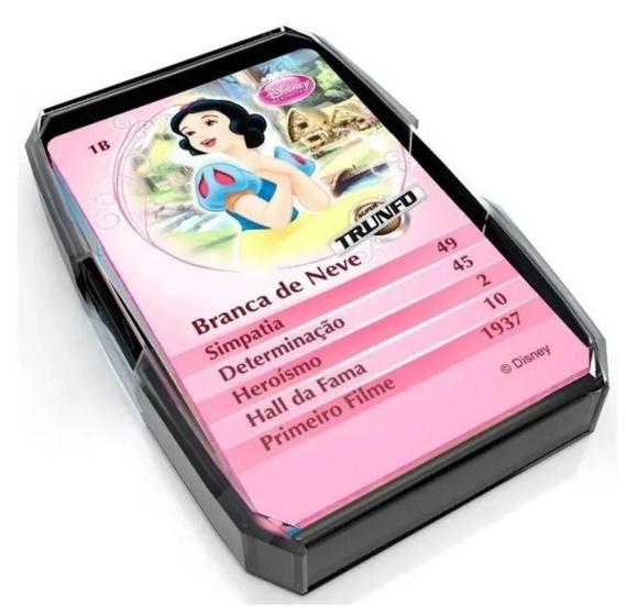 Jogo De Cartas Super Trunfo Princesas 2708 - Grow - Deck de Cartas ...