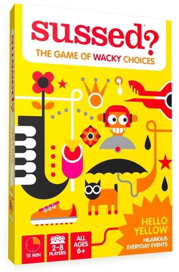 Imagem de Jogo de cartas SUSSED The Wacky 'O que eu faria ' Social Kids 6+