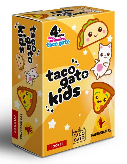 Imagem de Jogo de Cartas Taco Gato Kids Familia Taco Gato Papergames