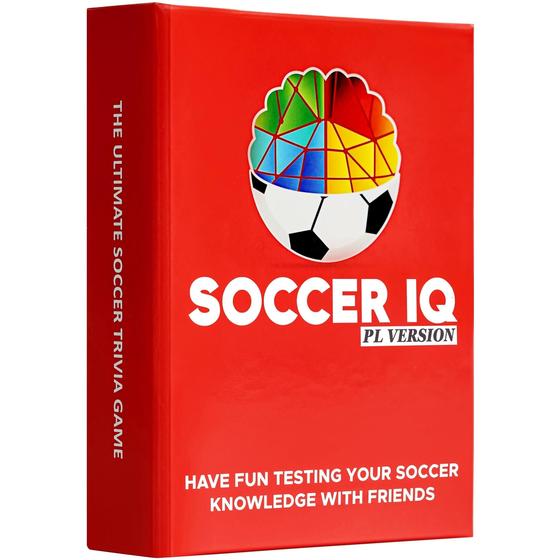 Imagem de Jogo de cartas Trivia SOCCER IQ Premier League com 150 perguntas