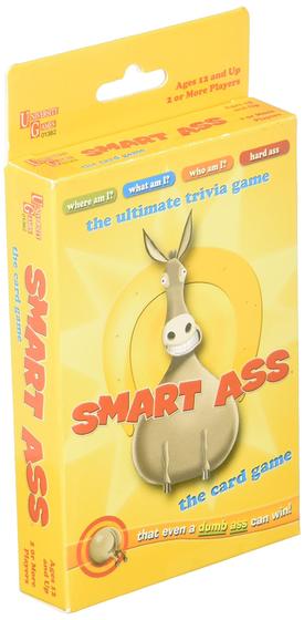 Imagem de Jogo de cartas University Games Smart Ass Travel Pack de 8 anos ou mais