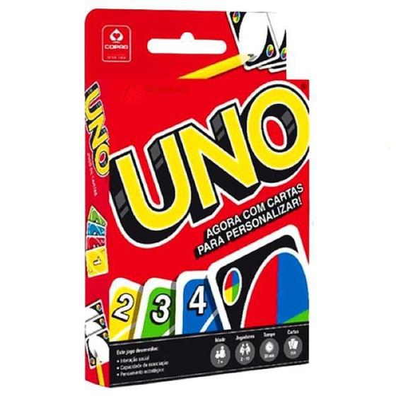 Imagem de Jogo De Cartas Uno - Com Cartas Para Personalizar