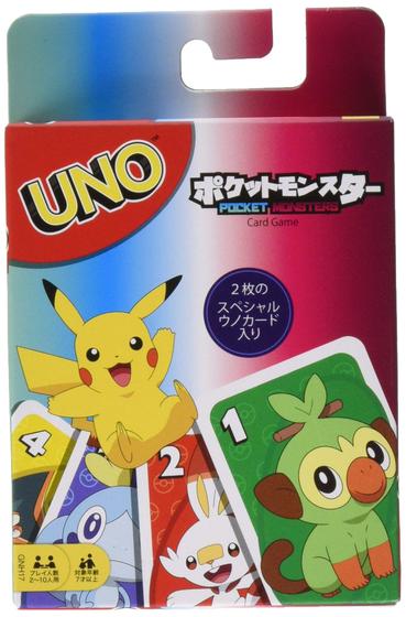 Imagem de Jogo de Cartas UNO Pokémon Mattel Games - 7+ Anos