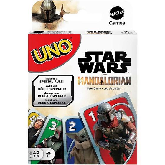 Imagem de Jogo De Cartas UNO Star Wars The Mandalorian HJR23 Mattel