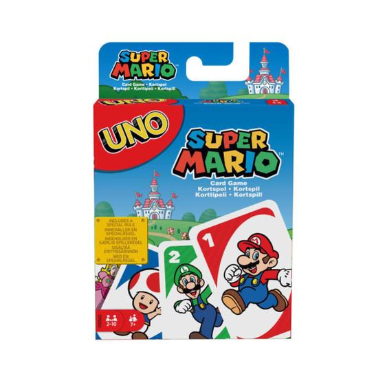 Imagem de Jogo de Cartas Uno Super Mario Bros Mattel