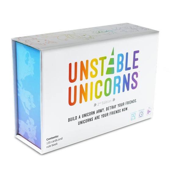 Imagem de Jogo de cartas Unstable Games Unstable Unicorns para adultos e adolescentes