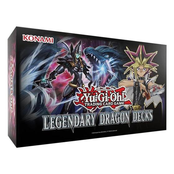 Jogo de cartas Yu-Gi-Oh! Decks de dragões lendários ilimitados