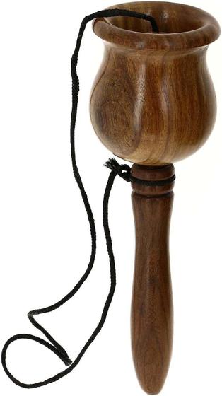 Imagem de Jogo de cerâmica artesanal com bolas e copos de madeira SHAFA IMPEX