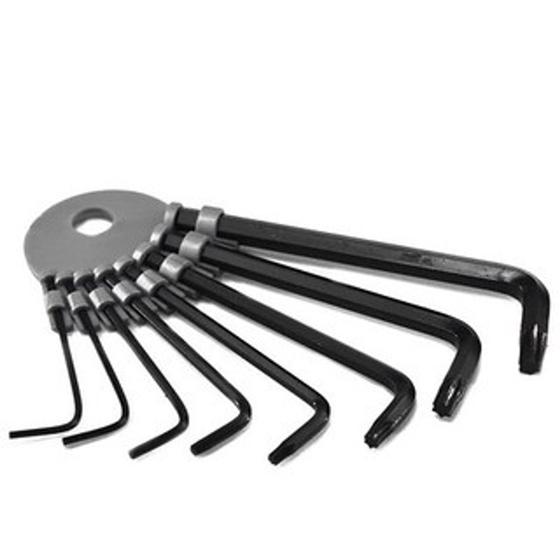 Jogo de Chave Torx e Allen 8 Pçs T15 a T30 - 33396 Menor preço em Jogo de Chave Torx e Allen 8 Pçs T15 a T30 - 33396