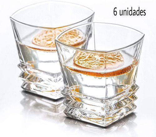 Imagem de Jogo De Copo Vidro 6unid Whisky Licor Edição Limitada