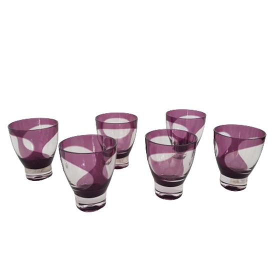 Imagem de Jogo de copos acrílico lilás (uva)